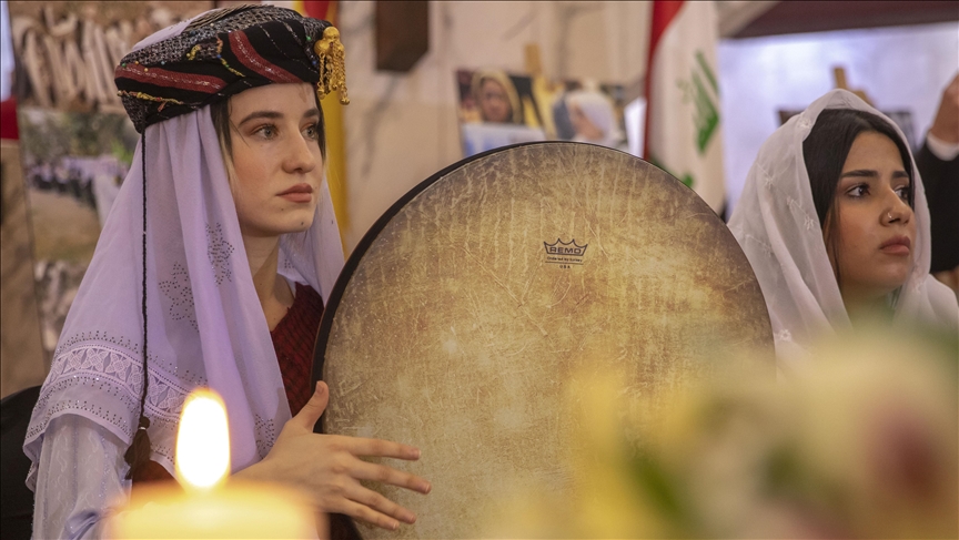 رێوڕەسمی هەشتەمین ساڵیادی جینۆسایدی ئێزدییەکان لە پەرلەمانی کوردستان