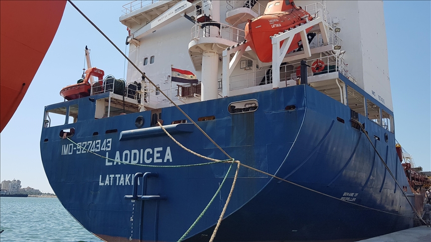 Ukrayna 'çalıntı tahıl' taşıdığı iddia edilen Suriye bayraklı geminin Lübnan'dan ayrılmasına tepkili