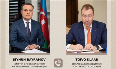 Глава МИД Азербайджана обсудил со спецпредставителем ЕС ситуацию в Карабахе