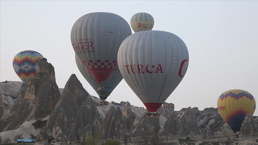 Полет на воздушном шаре в Каппадокии с начала года совершили сотни тысяч туристов