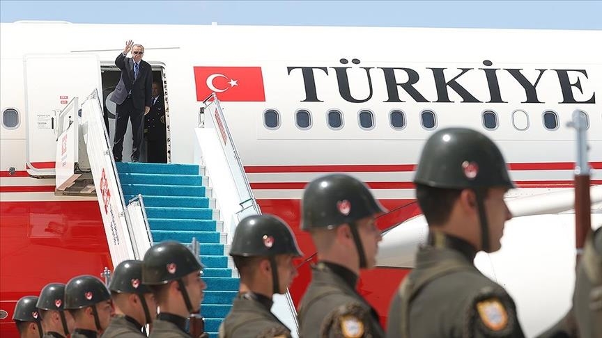 Turkish president heads to Sochi to meet Russian counterpart