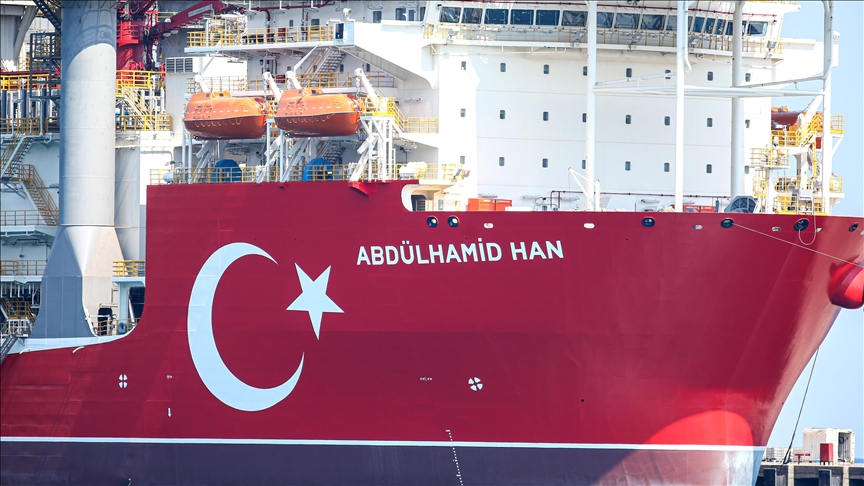 Countdown to first mission of Türkiye's Abdulhamid Han drill ship begins 
