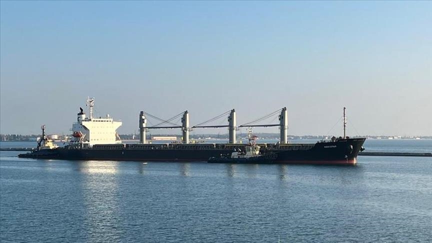 Уште три брода со пченка тргнаа од Украина