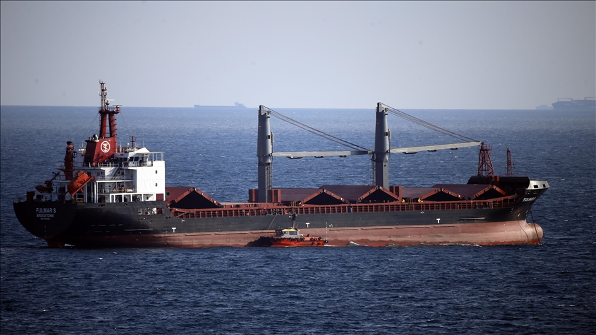 Из Турции отбыло первое судно для доставки зерна из Украины 