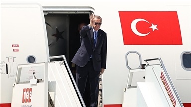 Turkish president arrives in Sochi to meet Russian leader