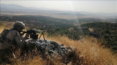 Turkish forces 'neutralize' 5 YPG/PKK terrorists in northern Syria