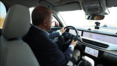 Erdogan testirao prvi turski automobil TOGG