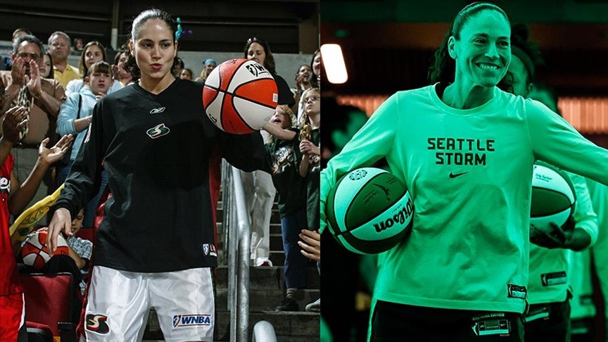 Storm do more than retire Sue Bird's jersey, they build monument of love  for No. 10