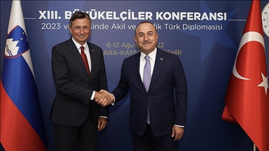 Bakan Çavuşoğlu: Bölgemizde istikrar, güvenlik ve refahın tesisi her iki ülkenin (Türkiye-Slovenya) amacı
