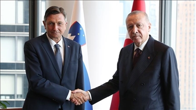 Serokomar Erdogan wê bi Serokomarê Slovenyayê Pahor ra sibê bicive