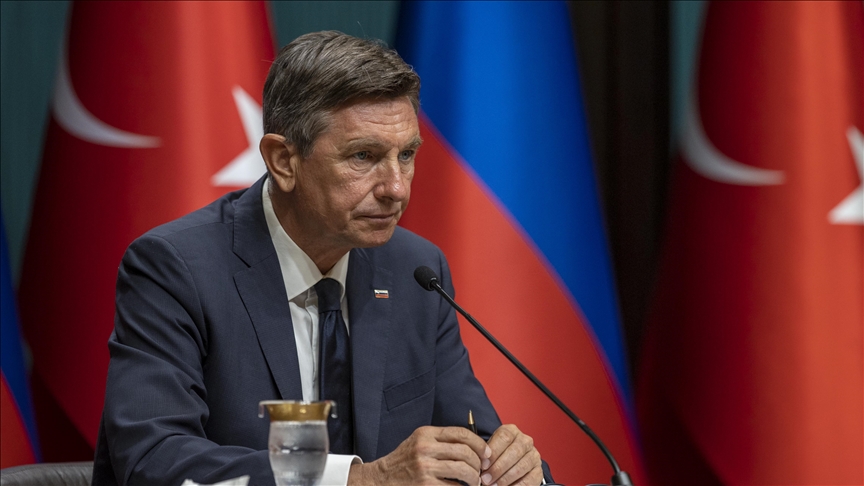 Slovenya Cumhurbaşkanı Pahor: Cumhurbaşkanı Erdoğan'ın Ukrayna ve Rusya arasındaki ara buluculuk rolü takdir edilmeli