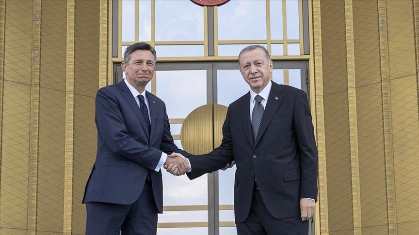 Turkish, Slovenian leaders meet in Ankara for talks