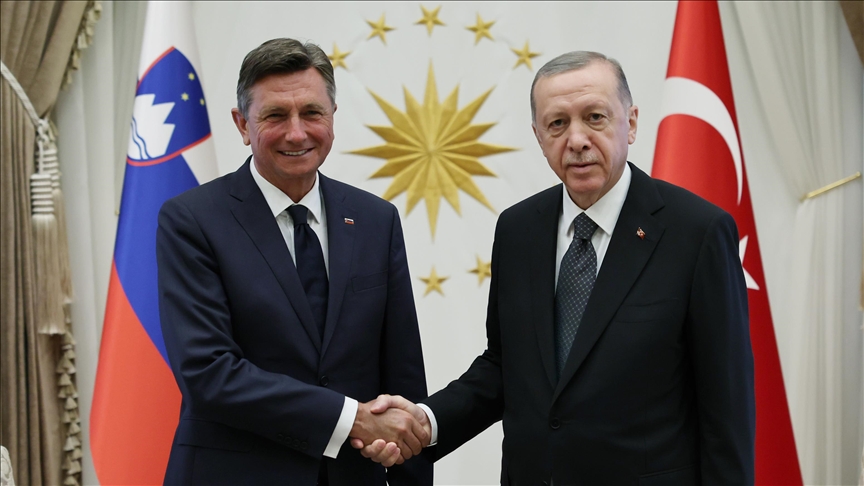 Turkish president hails strategic partnership with Slovenia