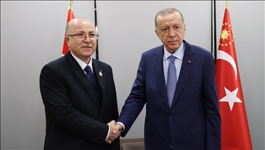 أردوغان يلتقي رئيس الحكومة الجزائري في قونية