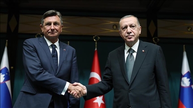 Erdogan salue le partenariat stratégique entre la Türkiye et la Slovénie  