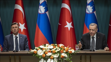 Erdogan: Las relaciones entre Türkiye y Eslovenia contribuyen a la paz y la estabilidad regionales