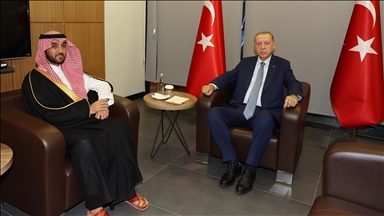 أردوغان يلتقي رئيس الاتحاد الرياضي لألعاب التضامن الإسلامي
