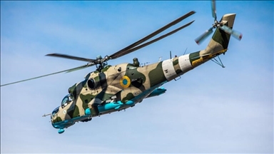 روسیه: یک فروند بالگرد تهاجمی می-24 اوکراین سرنگون شد