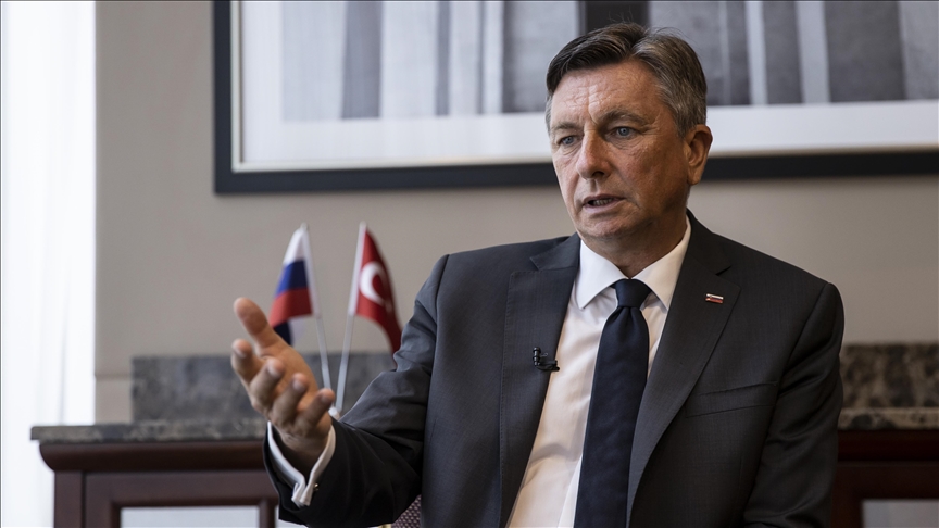 West made mistake by not giving adequate reaction to Crimea’s annexation: Slovenia’s president