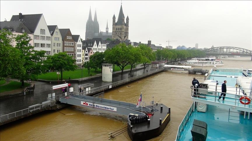 Allemagne : baisse du niveau des eaux du Rhin 