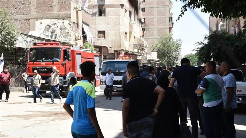 41 dead in fire at Egyptian church west of Cairo