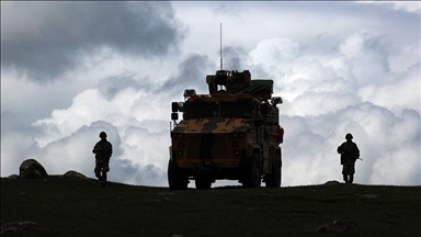 ترکیه: 4 تروریست پ.ک.ک/ی.پ.گ در شمال سوریه از پای درآمدند