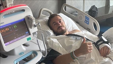 Trabzonsporlu futbolcu Edin Visca ameliyat edildi