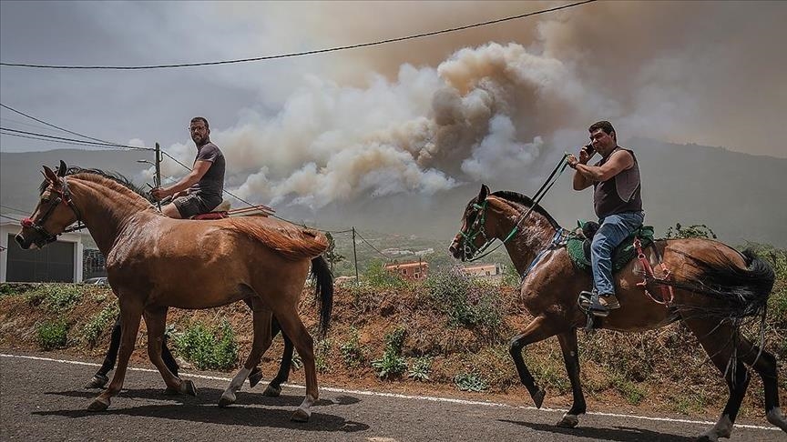 إسبانيا.. إجلاء 1500 شخص إثر حريق غابات في مقاطعة سرقسطة