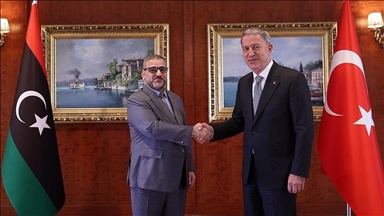 Министр Акар встретился с председателем Высшего государственного совета Ливии аль-Мишри