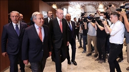 دبیر کل سازمان ملل با اردوغان و زلنسکی در شهر لویو دیدار می‌کند
