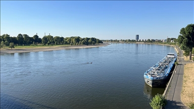 Rhine River's receding water levels threaten German economy