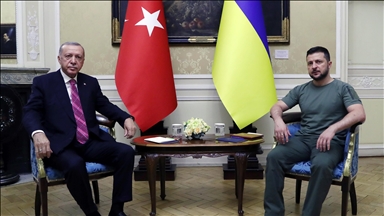 اختتام لقاء الرئيس التركي ونظيره الأوكراني في لفيف