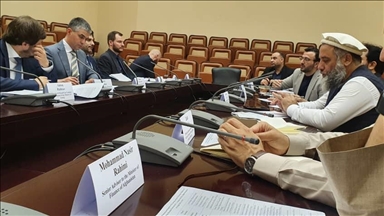 سرپرست وزارت صنعت و تجارت طالبان با معاون اول وزیر انرژی روسیه دیدار کرد