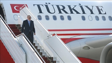 Turkish President Erdogan arrives in Ukraine for trilateral talks