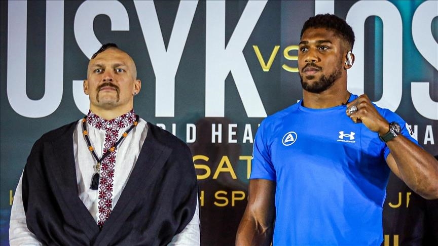 Boxing heavyweight title rematch: Usyk vs. Joshua on Saturday