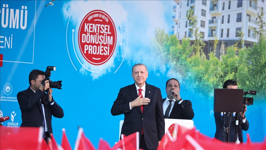 Президент Эрдоган: Построение 300 тысяч квартир в Стамбуле - исторический успех
