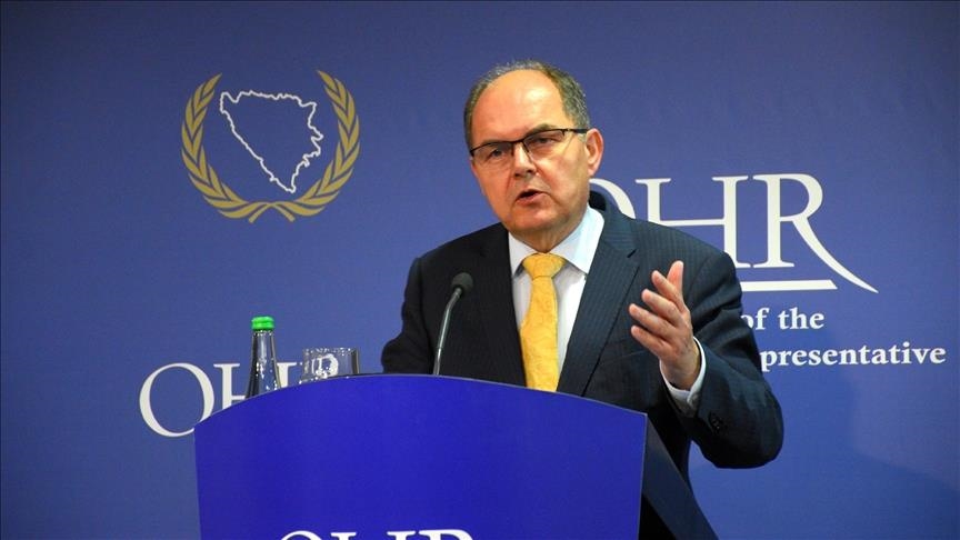 'Full of rubbish,' says Bosnia high representative in angry outburst