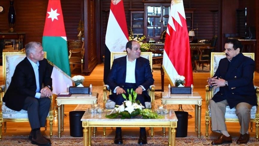 التلفزيون الأردني: قمة عربية خماسية في مصر الإثنين