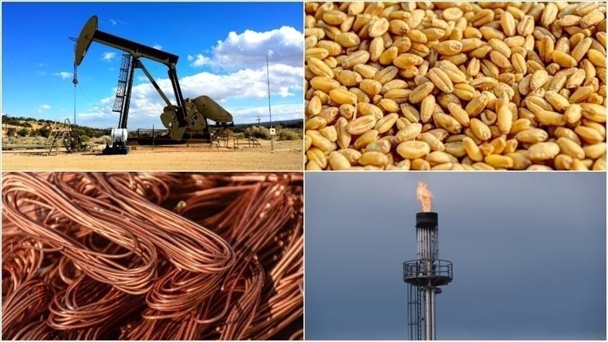 Commodity prices down on rising dollar demand