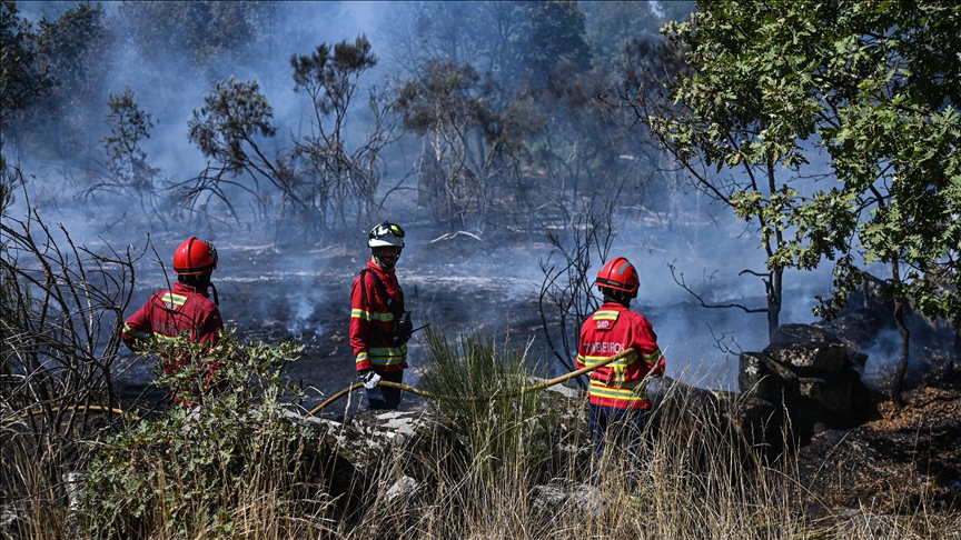 Portugal declara máximo nivel de riesgo en más de 100 municipios por incendios forestales