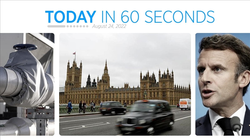 Today in 60 seconds - August 24, 2022