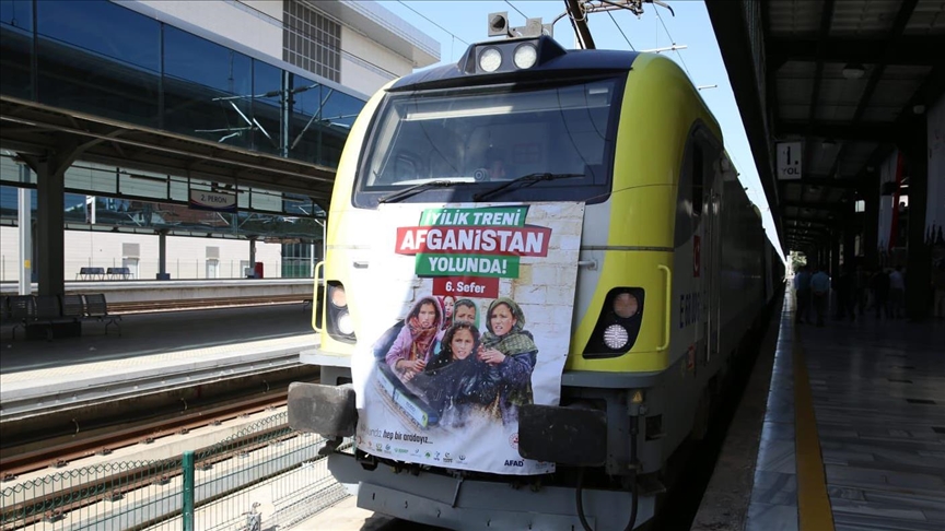 Турция отправила в Афганистан очередной ж/д состав с гумпомощью