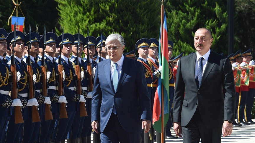 Президент Казахстана прибыл в Азербайджан