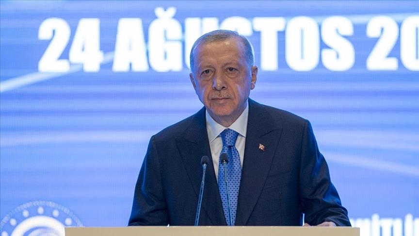أردوغان: نستهدف رفع حصتنا من خدمات المقاولات الدولية إلى 75 مليار دولار