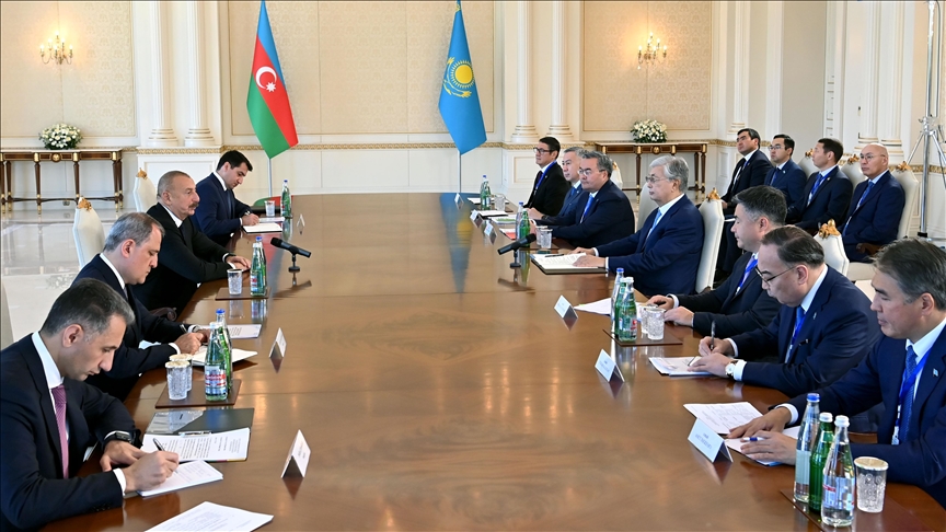 Лидеры Азербайджана и Казахстана заявили о готовности к углублению сотрудничества