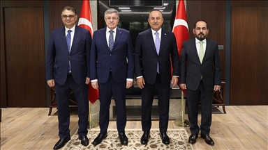 Turkish foreign minister, Syrian opposition officials meet in Ankara
