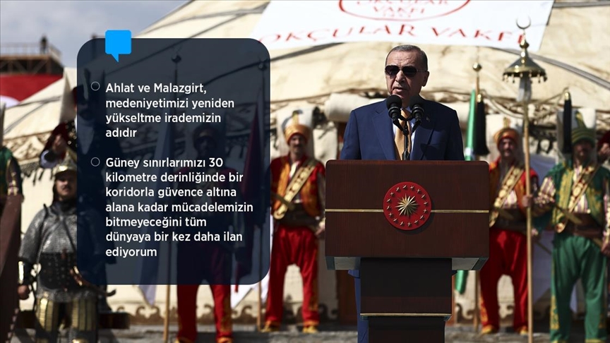 Cumhurbaşkanı Erdoğan: Ülkemizin güvenlik önceliklerine, kendi planlamamıza göre operasyonları sürdüreceğiz