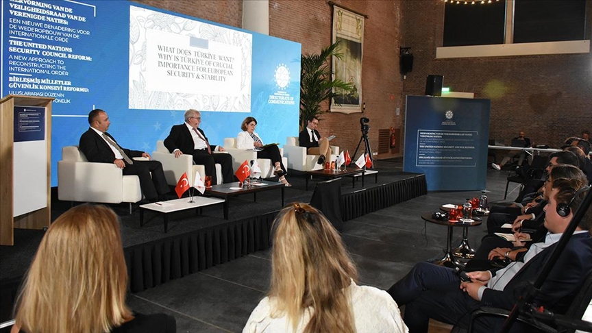 Cumhurbaşkanlığı İletişim Başkanlığından Amsterdam'da 'BM Güvenlik Konseyi Reformu' paneli