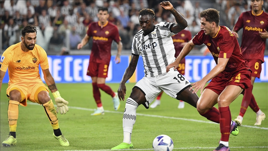 Juventus draw 1-1 with Roma in Serie A clash