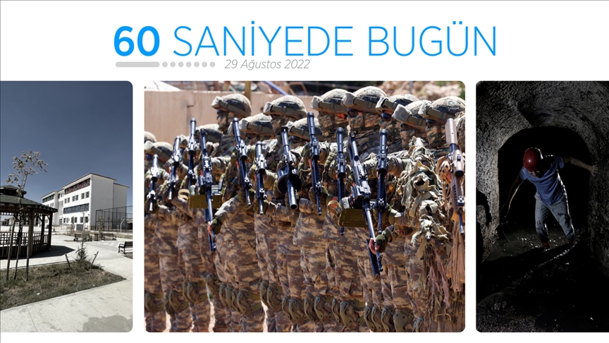 60 saniyede bugün (29 Ağustos 2022)